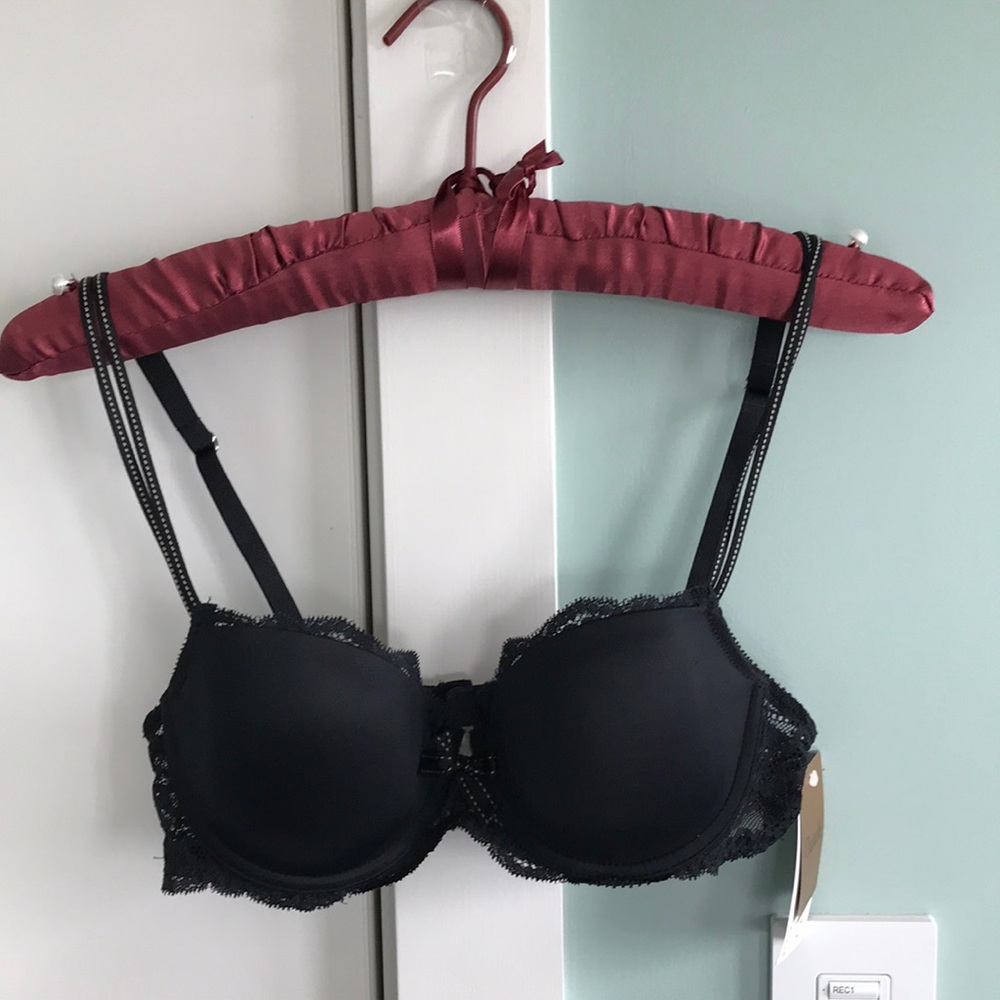 Chantelle Demi cup bra with lace